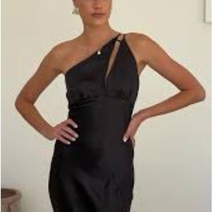 NWT BILLY J BLACK MAXI DRESS